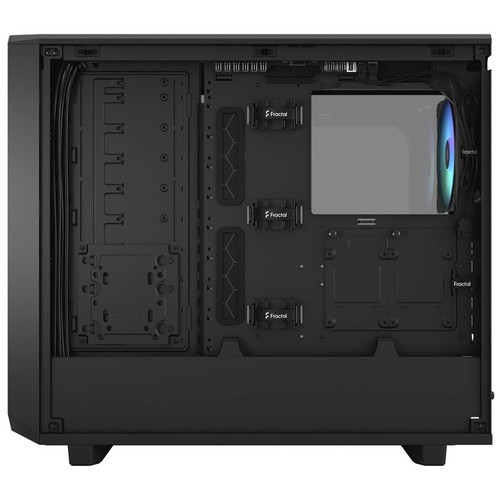 Fractal Design Meshify 2 RGB Midi-Tower, Light Tint, Tempered Glass, schwarz - Bild 10 von 10