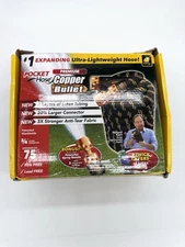 Pocket Hose Copper Bullet 75 FT With Thumb Spray Nozzle AS SEEN ON TV, 650psi