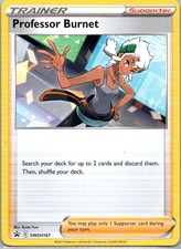 Pokemon TCG Professor Burnet SWSH167/307 SWSH Black Star Promos NM