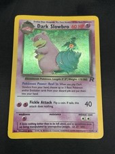 Dark Slowbro 12/82 Team Rocket Holo Rare 2000 Pokemon TCG Card MP