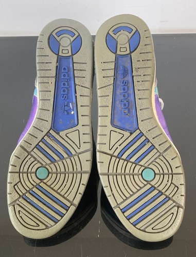 Rare Adidas Esctasy Metallic High Top Trainers Size Uk 6 2009 Y2K Retro Rave - Bild 14 von 23