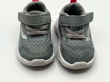Toddler Balance Made Gray Sneakers Size 3 US Strap Lightweight Shoes
