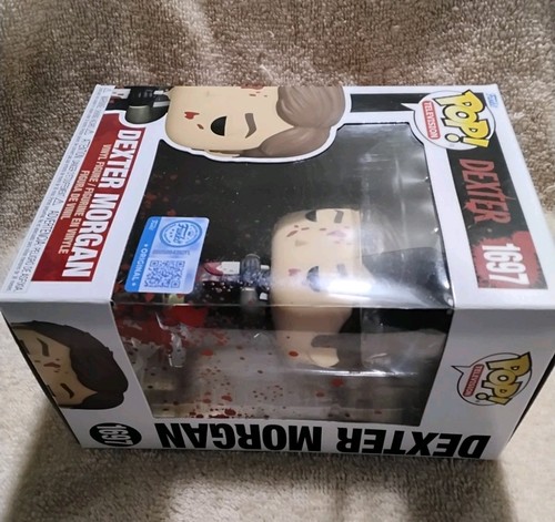 Funko Pop TV Dexter Bloody Dexter Morgan 1697 Special Edition New - Imagen 7 de 9