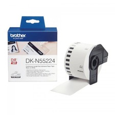 DK-N55224  ORIGINAL Brother Etichette Bianco DK-N55224 DK-Tape Nastro, non adesi