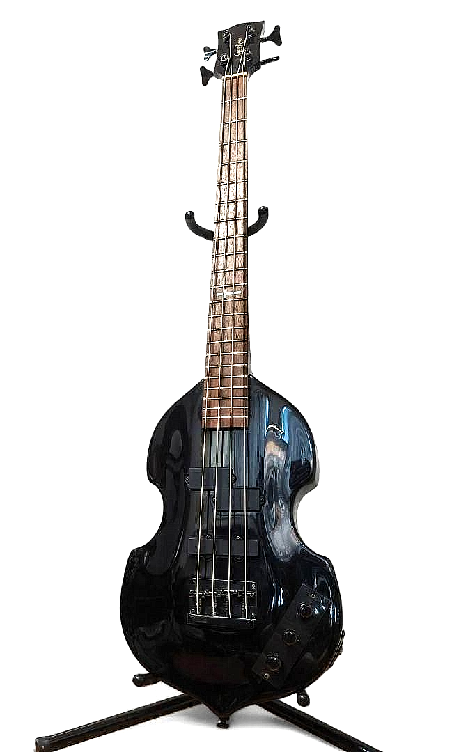 エレキベース　グラスルーツ　G-JV58 黒 GrassRoots G-JV-58 Black ESP Metal Rock 1995 Violin Bass Vintage