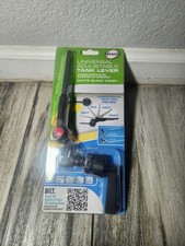 Danco Universal Adjustable Toilet Tank Lever Matte Black Finish Straight Handle