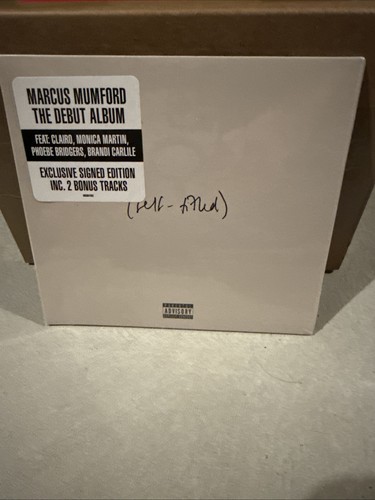 Marcus Mumford Self-Titled CD (2022) Signed Autographed In Hand - Picture 1 of 3