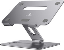 Adjustable Macbook Laptop Stand for Desk Ergonomic Aluminum Laptop Riser with