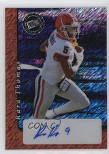 2024 Leaf Metal Collective Press Pass 2000 Red Shimmer /5 Rara Thomas Auto