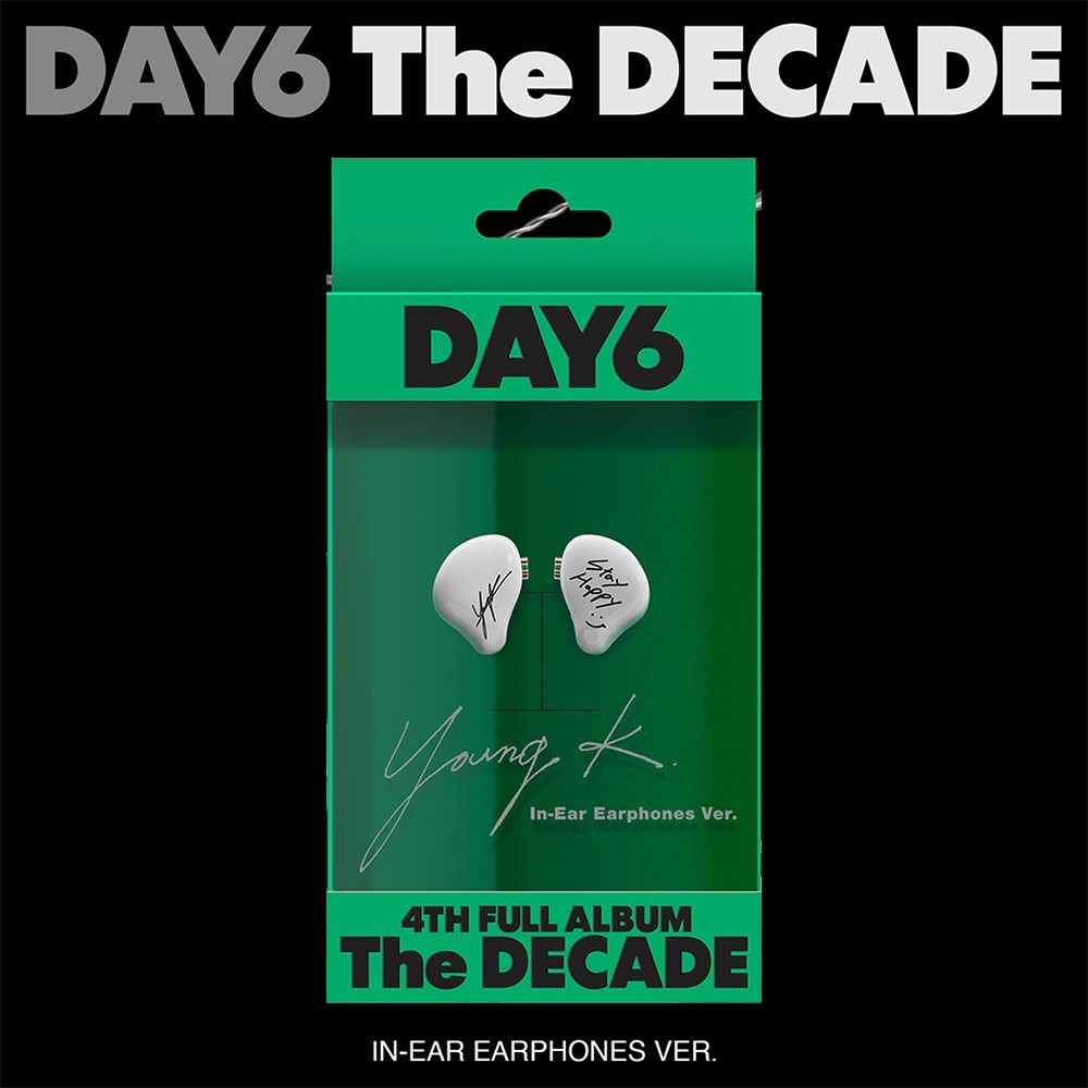 The DECADE: DAY6 Vol.4 イヤフォン ソンジンver. DAY6 4th Album - The DECADE (In-Ear Earphones Ver.) – Choice