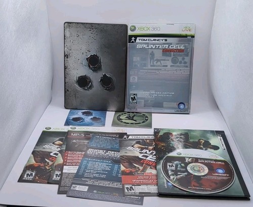 Tom Clancy's Splinter Cell Conviction (Xbox 360, 2009) Collector's Edition