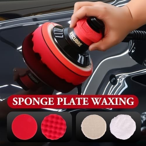 Pneumatic Air Sander 5/6 Inch DA Palm Sander for Auto Body, High Speed Random Or - Picture 5 of 9