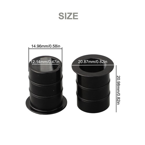 15mm do 12mm oś przelotowa Quick Release / adapter konwersji piasty QR Fit Hope itp. ~ Nowy - Zdjęcie 12 z 12