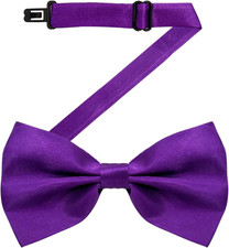 Bow Ties for Men Pre-Tied Adjustable - Classic Men's Bow Tie - Tuxedo Wedding Fo