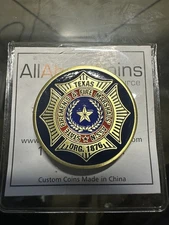 2010 Texas Fireman's & Fire Marshal's ASS'N Coin