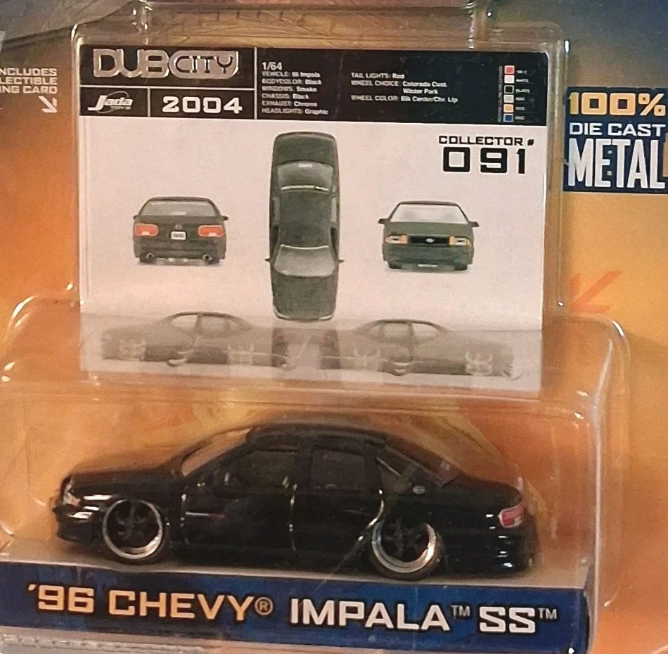 Jada Toys Chevrolet Impala Contemporary Manufacture Diecast