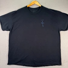 Cactus Jack Travis Scott Astronomical Astro Rage Shirt Mens XL Black Merchandise