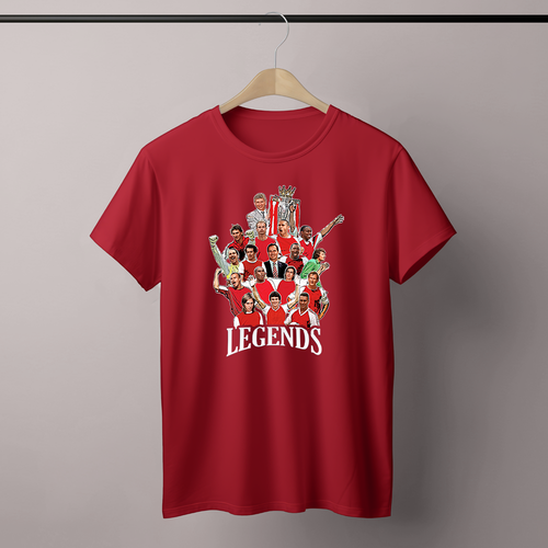 Arsenal Club Legends Unisex Erwachsene T-Shirt S-2XL Henry Wright etc T-Shirt Geschenk - Bild 6 von 9