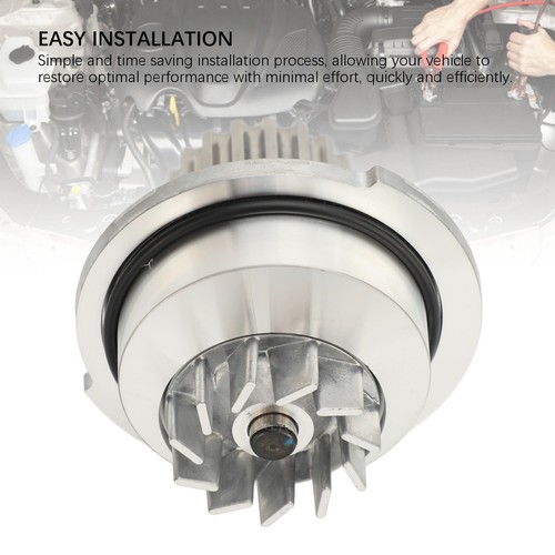˜Engine Timing Belt Kit With Water Pump Tensioner Pulley Idler Pulley High - Picture 10 of 22