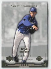 2003 Upper Deck Sweet Spot #174 Kyle Snyder #/2003