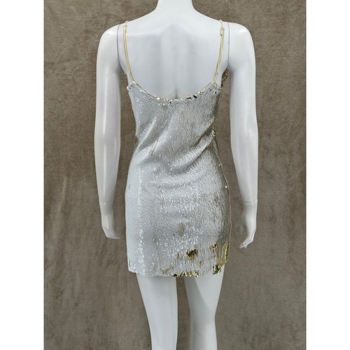 Free People Intimate Kleid Damen Medium Seeing Double Meerjungfrau Pailletten Swiftie - Bild 5 von 6