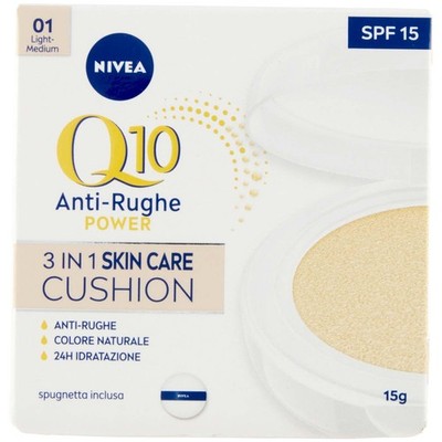 NIVEA Q10 Plus 3in1 BB Kissen Leicht LSF15 Cushion Anti Aging Creme 15ml