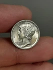 1945- P Mercury Dime BU