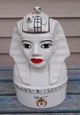 Masonic Zembo Temple KING TUT Decanter Michter's Whiskey #59 of 1000 Cast 1970s 