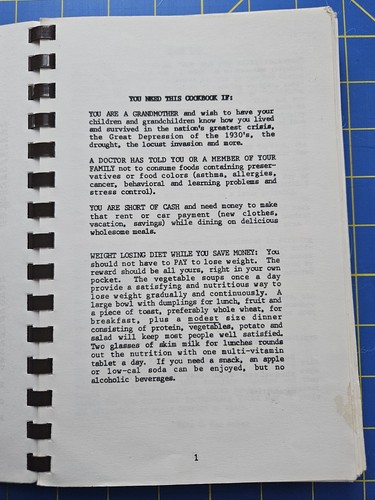 Recipes of the Great Depression of the 1930's & More From Kitchen 80s Cookbook - Picture 5 of 9