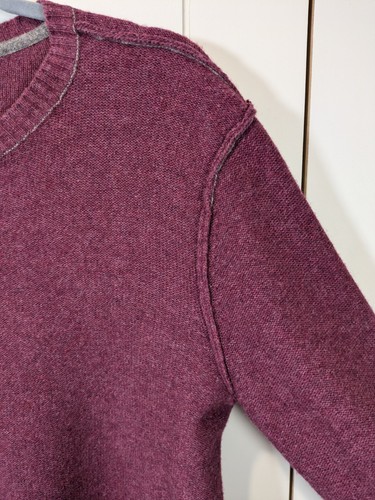 White Stuff Mens Jumper Size Medium, Lambswool, Brick Red - Picture 9 of 22