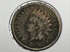 1876 Indian Cent scarcer date