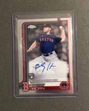 2025 Topps Chrome Bailey Horn ROOKIE AUTO Boston Red Sox