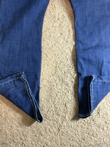 Levis Jeans Damen Größe 32 725 Hi Rise Bootcut Dunkelblau Waschung Cowgirl - Bild 9 von 9