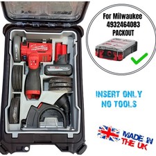 Milwaukee Packout Insert Tray Compact Organiser M12 Cut Off Tool   M12 FCOT-0
