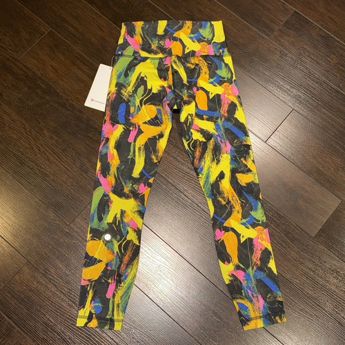 NWT! Lululemon Wunder Train High Rise Tight 25” Women’s Size 6 Multicoloured - Bild 5 von 7