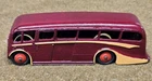 Vintage DINKY - #29S - LUXURY COACH - Burgandy w/ Apricot Cream Flashes *SCARCE*