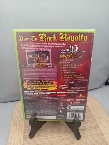 Guitar Hero: Aerosmith (Microsoft Xbox 360, 2008) Nuevo Precintado - Imagen 9 de 12