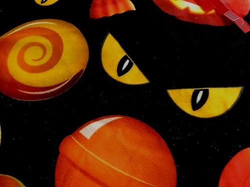 Halloween 36" Árbol Falda Colorida Calabazas y Caramelos Maíz y Ojos de Gato Deslumbrante Bonita - Imagen 3 de 4