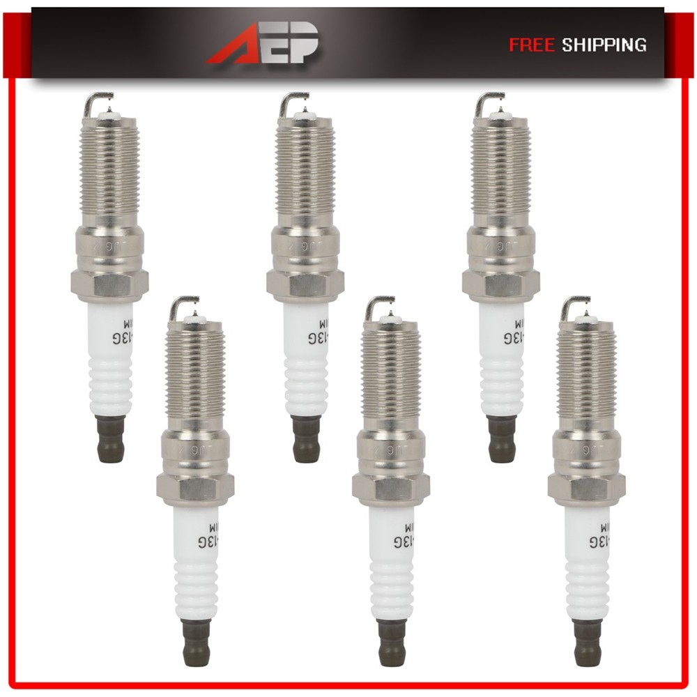 6Pcs Iridium Spark Plugs For Ford Taurus X Taurus Mercury Sable 3.5L 2008-2009