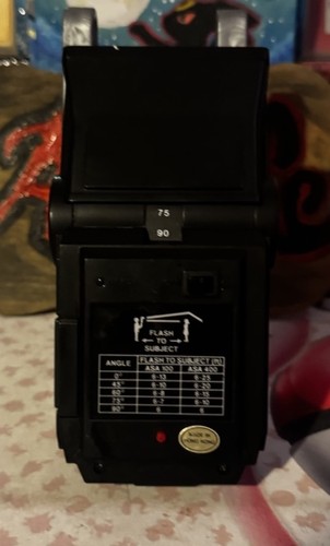 Nishika N8000 3D Camera CLEAN w/Twin Light Flash/VHS FOR PARTS Batt. Ports Bad - Picture 17 of 18
