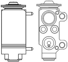 MAHLE Expansionsventil, Klimaanlage  für BMW