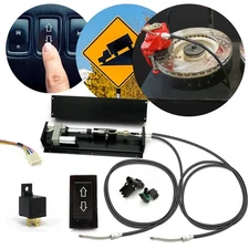 eBRAKE PRO Power Remote Mount Emergency Parking Brake Kit Heavy-Duty 200 LB Pull