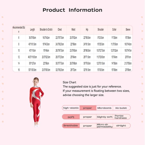 Kids Girls Romper Child Leotard Metallic Patchwork Jumpsuit Breathable Catsuit - Picture 28 of 73
