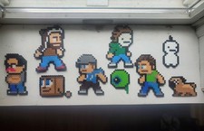 YouTubers PewdiePie Markiplier Jacksepticeye Marzia Cinnamon Toast Ken