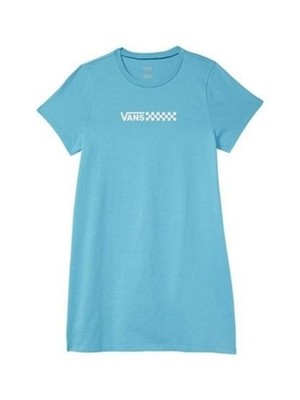 Brand New Vans Girls Chalkboard Dress Delphinium Blue M(10-12)