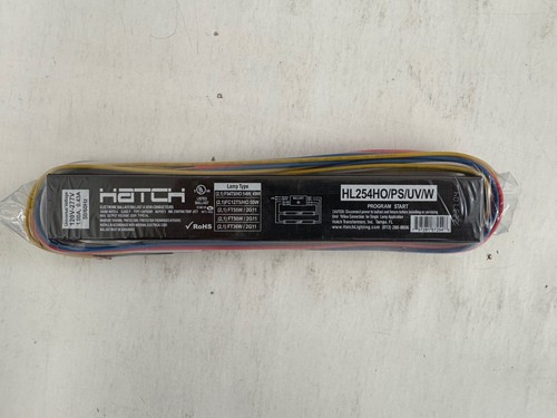 10 Piece HATCH HL254HO/PS/UV/W Electronic Ballast Two F54WT5HO 120-277V - Picture 2 of 3