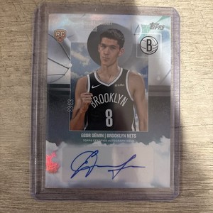 2025-26 Topps Basketball Contemporary Marks Egor Demin RC AUTO CM-ED