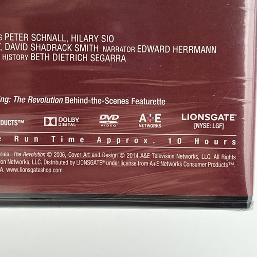 The Revolution- History Channel (DVD, 4 Disc Set) Brand New Sealed - Picture 4 of 5