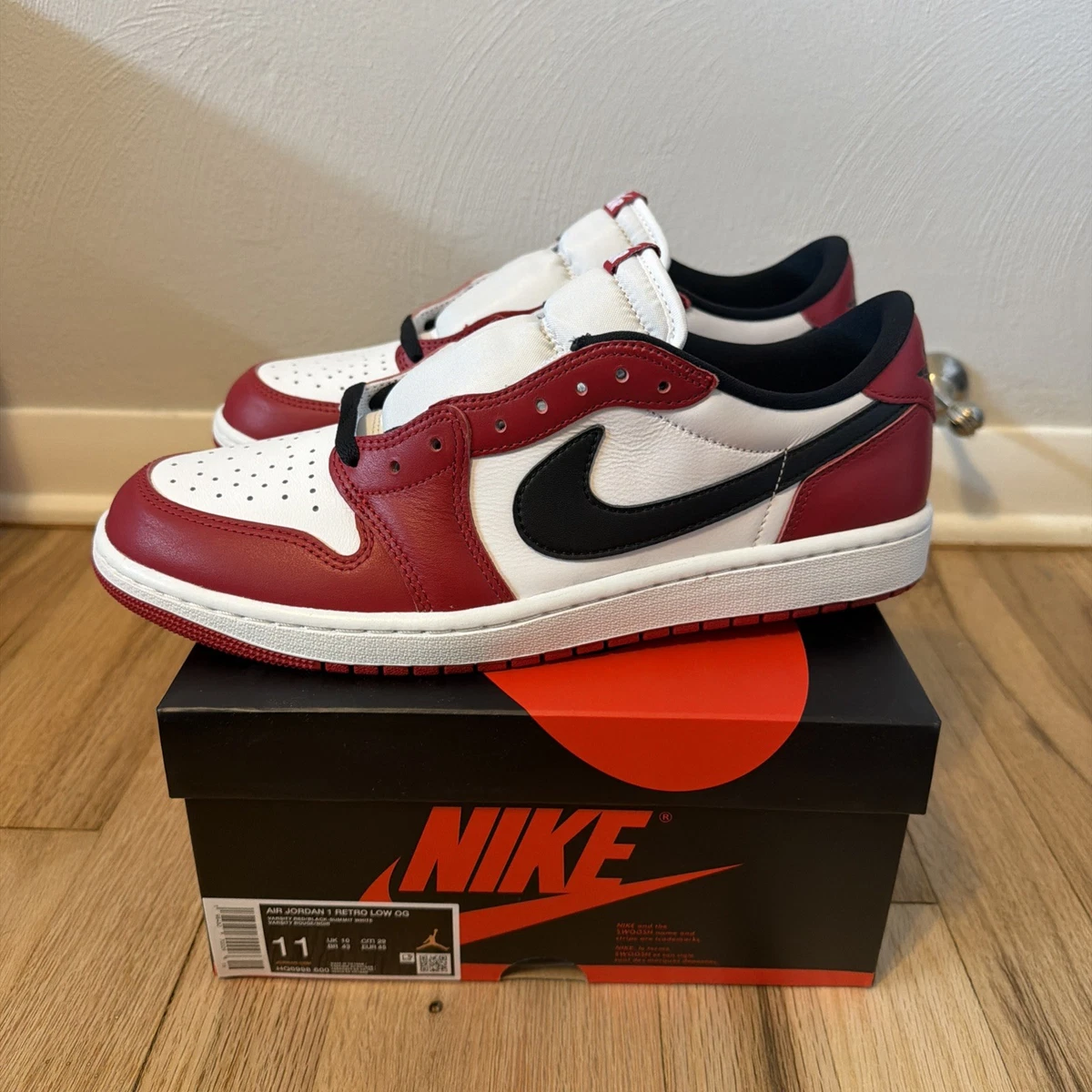 Preços baixos em Jordan 1 Retro OG Low Chicago | eBay