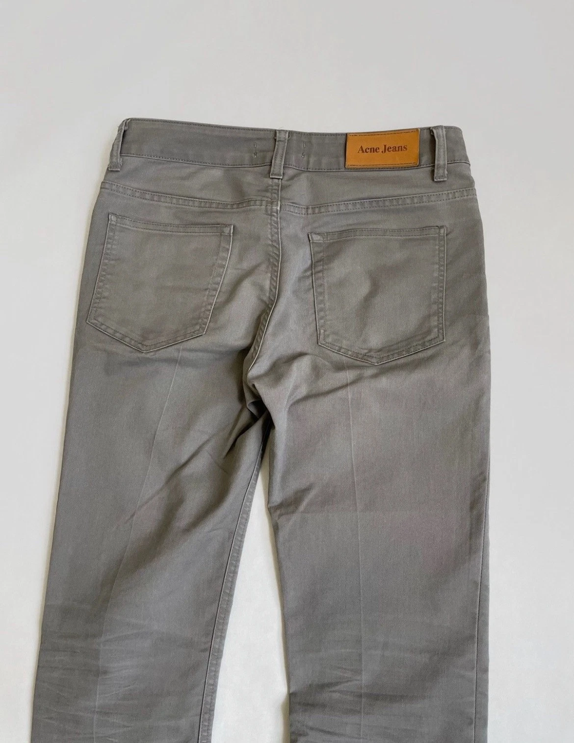 Acne Studios pantalone skinny grigio uomo taglia 30x32